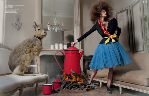 4- 2011: Dior Haute Couture by John Galliano FW 2010-2011 © Benjamin Kanarek Blog, Harper's Bazaar 