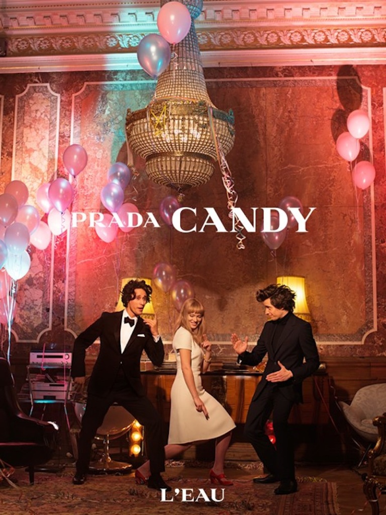 Candy By Wes Anderson and Roman Coppola. Font: Prada