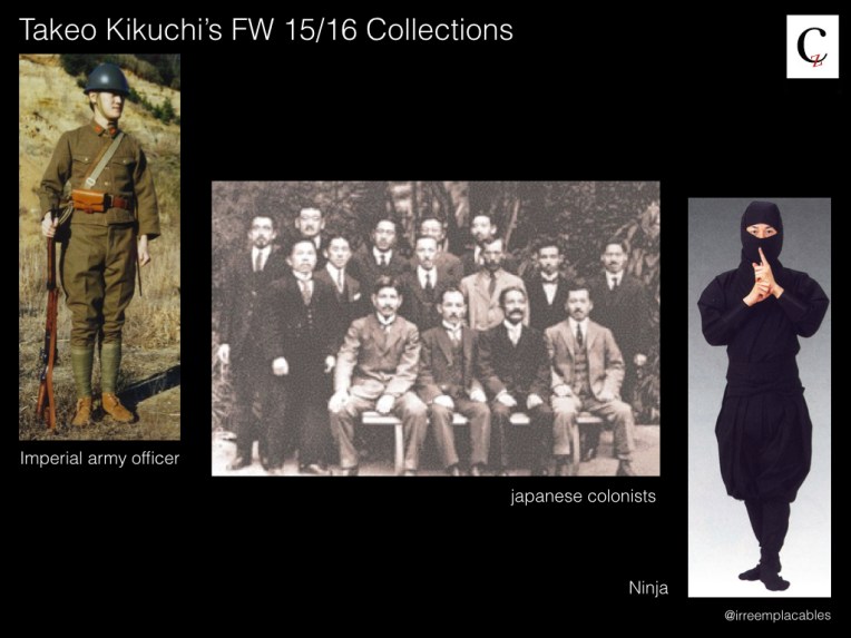 Imperial army officer, japanese colonists, Ninja