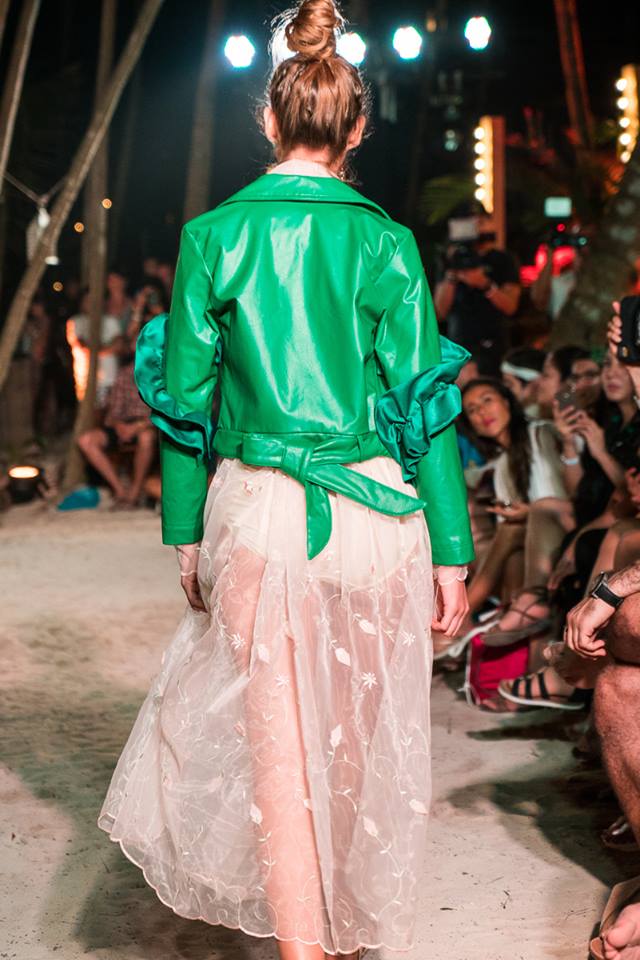 Colección "Yakuza" de Iván Ávalos en la Heineken Winter Beach en Nomade de Tulum. Fotos de Carolina de Luna Franco